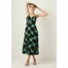 Oasis Floral Check Strappy Midi Dress For Female -Oasis Sales Store unnamed file 1136