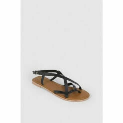 Oasis Real Leather Multi Cross Strap Sandal For Female -Oasis Sales Store unnamed file 115