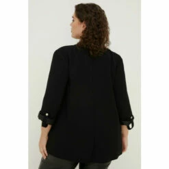 Oasis Plus Size Roll Sleeve Tailored Blazer For Female -Oasis Sales Store unnamed file 1163