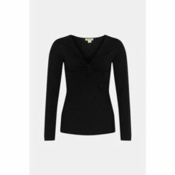 Oasis Jersey Knot Detail Front Top For Female -Oasis Sales Store unnamed file 1303