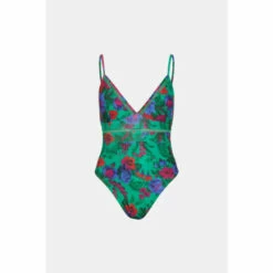 Oasis Floral Ladder Trim Swimsuit For Female -Oasis Sales Store unnamed file 1326