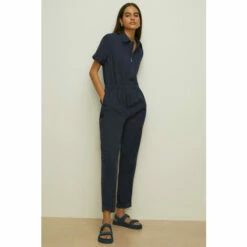 Oasis Cotton Twill Zip Through Boilersuit For Female -Oasis Sales Store unnamed file 1354