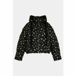 Oasis Printed Zip Through Padded Coat For Female 11 Oasis Printed Zip Through Padded Coat For Female -Oasis Sales Store unnamed file 1459