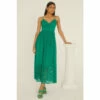Oasis Petite Strappy Lace Midaxi Dress For Female