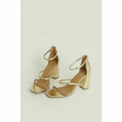 Oasis Glitter Strap Detail Block Heel For Female -Oasis Sales Store unnamed file 1482