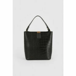 Oasis Faux Croc Multi Strap Gold Detail Bag For Female -Oasis Sales Store unnamed file 1503