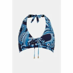 Oasis Tonal Retro Floral Lattice Bikini Top For Female -Oasis Sales Store unnamed file 1534