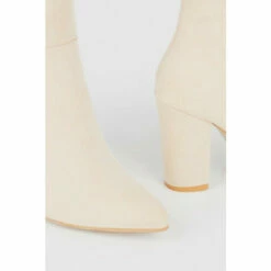 Oasis Faux Suede Pointed Block Ankle Boot For Female -Oasis Sales Store unnamed file 1539