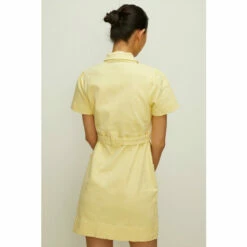 Oasis Stretch Denim Belted Zip Detail Dress For Female -Oasis Sales Store unnamed file 1582