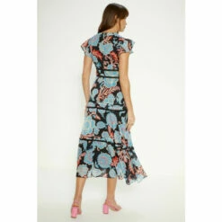 Oasis Paisley Floral Tiered Lace Trim Midi Dress For Female 9 Oasis Paisley Floral Tiered Lace Trim Midi Dress For Female -Oasis Sales Store unnamed file 169