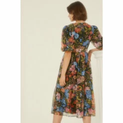 Oasis Floral Organza Wrap Midi Dress For Female 9 Oasis Floral Organza Wrap Midi Dress For Female -Oasis Sales Store unnamed file 1693