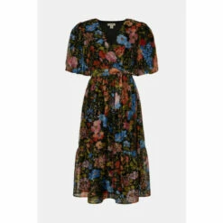Oasis Floral Organza Wrap Midi Dress For Female 10 Oasis Floral Organza Wrap Midi Dress For Female -Oasis Sales Store unnamed file 1694