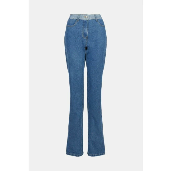 Oasis Turn Up Detail Jean For Female 6 Oasis Turn Up Detail Jean For Female - Image 4