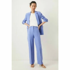 Oasis Crepe Pinstitch Straight Leg Trouser For Female -Oasis Sales Store unnamed file 1828