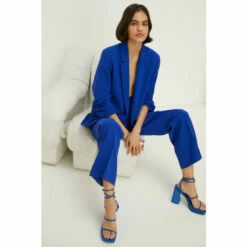 Oasis Crepe Pinstitch Straight Leg Trouser For Female -Oasis Sales Store unnamed file 1830