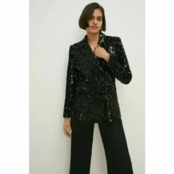 Oasis All Over Sequin Tweed Blazer For Female -Oasis Sales Store unnamed file 1935