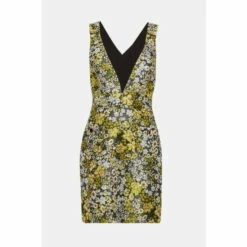 Oasis Floral Jacquard Cross Back Pinafore For Female -Oasis Sales Store unnamed file 196