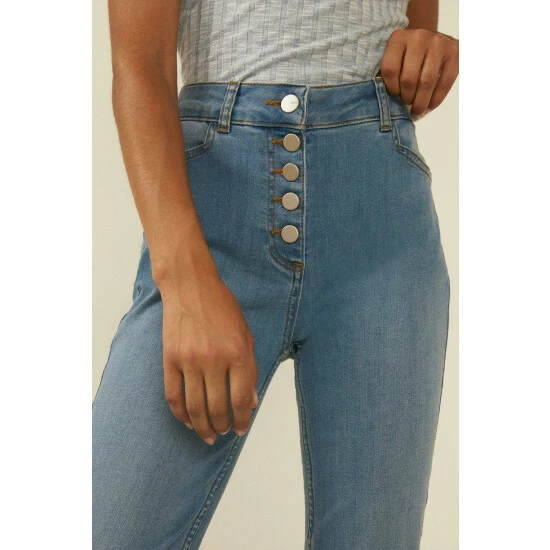 Oasis Jade Button Fly Jean For Female 6 Oasis Jade Button Fly Jean For Female - Image 4