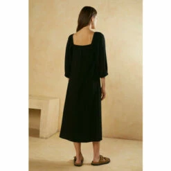 Oasis Button Front Linen Dress For Female -Oasis Sales Store unnamed file 2028