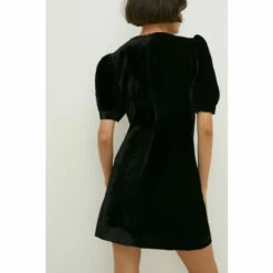 Oasis Velvet Embroidered Mini Dress For Female -Oasis Sales Store unnamed file 2050