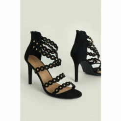 Oasis Scallop Strap Stud Detail Sandal For Female -Oasis Sales Store unnamed file 2060