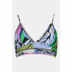 Oasis Colour Pop Floral Ladder Trim Deep Bikini Top For Female -Oasis Sales Store unnamed file 2091