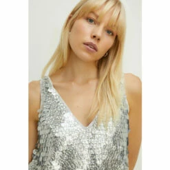 Oasis Sequin Vest For Female -Oasis Sales Store unnamed file 2094