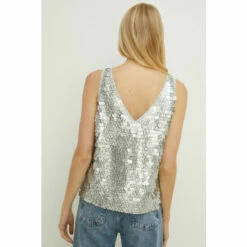 Oasis Sequin Vest For Female -Oasis Sales Store unnamed file 2095