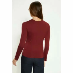 Oasis Jersey Crew Neck Long Sleeve Top For Female -Oasis Sales Store unnamed file 2106