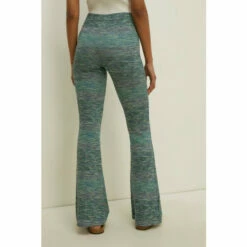 Oasis Space Dyed Rib Flare Trouser For Female -Oasis Sales Store unnamed file 2119
