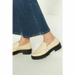 Oasis Leather Chunky Loafer For Female -Oasis Sales Store unnamed file 213