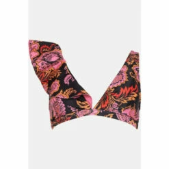 Oasis Floral Print Ruffle Shoulder Bikini Top For Female -Oasis Sales Store unnamed file 2136