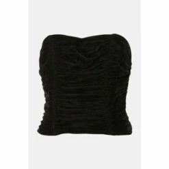 Oasis Velvet Bustier Top For Female -Oasis Sales Store unnamed file 2141