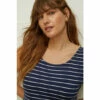 Oasis Plus Size Stripe Scoop Neck Maxi Dress For Female -Oasis Sales Store unnamed file 2201