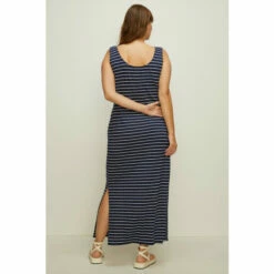 Oasis Plus Size Stripe Scoop Neck Maxi Dress For Female -Oasis Sales Store unnamed file 2203