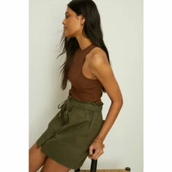 Oasis Brushed Cotton Utility Skirt For Female -Oasis Sales Store unnamed file 2215