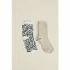 Oasis Leopard Sparkle 2 Pack Socks For Female -Oasis Sales Store unnamed file 2247