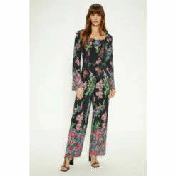 Oasis Placement Border Floral Jumpsuit For Female -Oasis Sales Store unnamed file 228