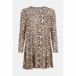 Oasis Animal Mesh Trapeze Long Sleeve Mini Dress For Female 10 Oasis Animal Mesh Trapeze Long Sleeve Mini Dress For Female -Oasis Sales Store unnamed file 2301