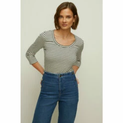 Oasis Essential Cotton Stripe Scoop Neck Top For Female 13 Oasis Essential Cotton Stripe Scoop Neck Top For Female -Oasis Sales Store unnamed file 2318