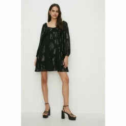 Oasis Petite Metallic Skater Dress For Female 13 Oasis Petite Metallic Skater Dress For Female -Oasis Sales Store unnamed file 2461