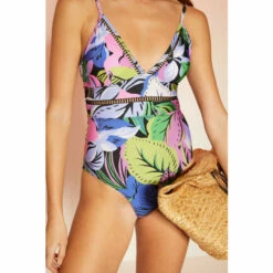 Oasis Colour Pop Floral Ladder Trim Swimsuit For Female -Oasis Sales Store unnamed file 2478