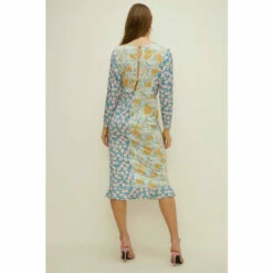 Oasis Slinky Jersey Patched Batwing Midi Dress For Female -Oasis Sales Store unnamed file 2553