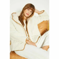 Oasis Quilted Lined Teddy Coat For Female -Oasis Sales Store unnamed file 2566