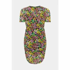 Oasis Floral Mesh Ruched Mini Dress For Female 10 Oasis Floral Mesh Ruched Mini Dress For Female -Oasis Sales Store unnamed file 2626