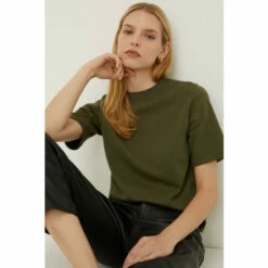 Oasis Rachel Stevens Premium Essential Jersey Boxy T-shirt For Female -Oasis Sales Store unnamed file 2652