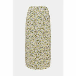 Oasis Ditsy Wrap Midi Skirt For Female -Oasis Sales Store unnamed file 2674
