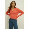 Oasis Collared Cable Stitch Jumper For Female -Oasis Sales Store unnamed file 2711