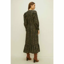 Oasis Stripe Floral Wrap Midi Dress For Female 9 Oasis Stripe Floral Wrap Midi Dress For Female -Oasis Sales Store unnamed file 2780