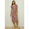 Oasis Slinky Jersey Floral Keyhole Front Midi Dress For Female -Oasis Sales Store unnamed file 2819